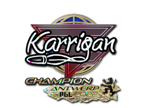 karrigan (Glitter, Champion) | Antwerp 2022 image